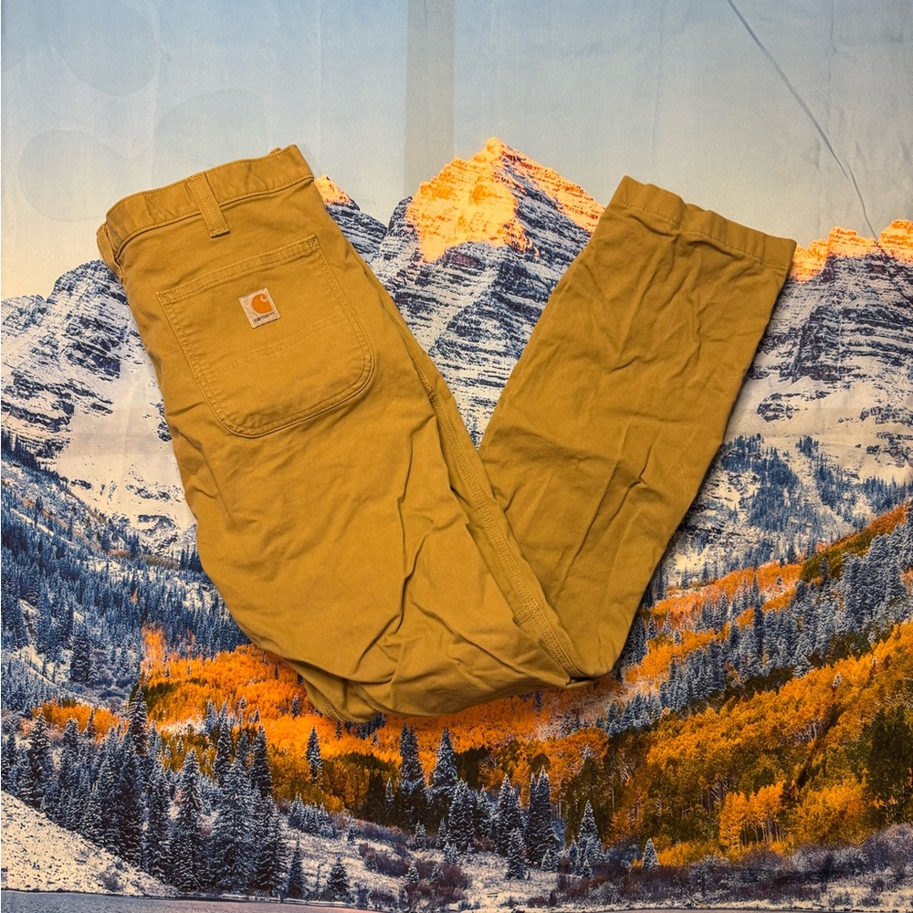 Tan Carhartt Work Pants